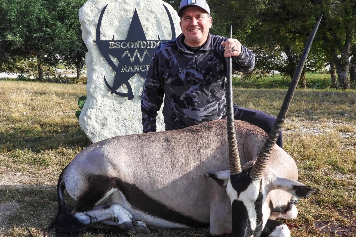 Gemsbok Hunt near Junction, Texas | Escondido Ranch